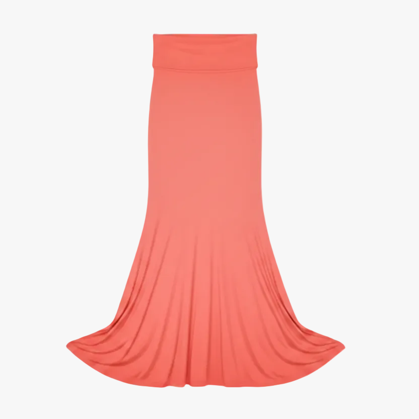 2in1 Foldover Maxi Skirt